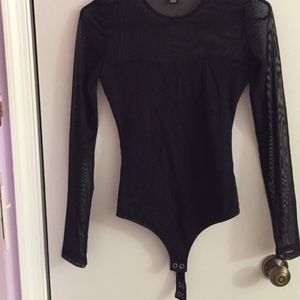 Mesh bodysuit!