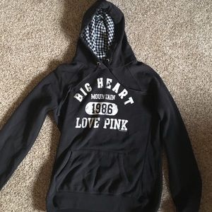 PINK black hoodie