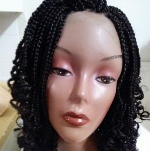 Box braided wig