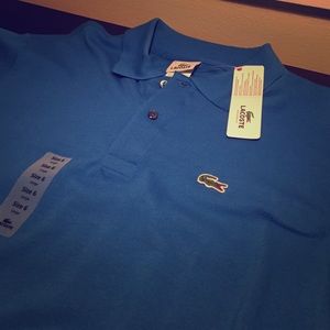 Men's Lacoste Pique Polo - Size 6 (L)