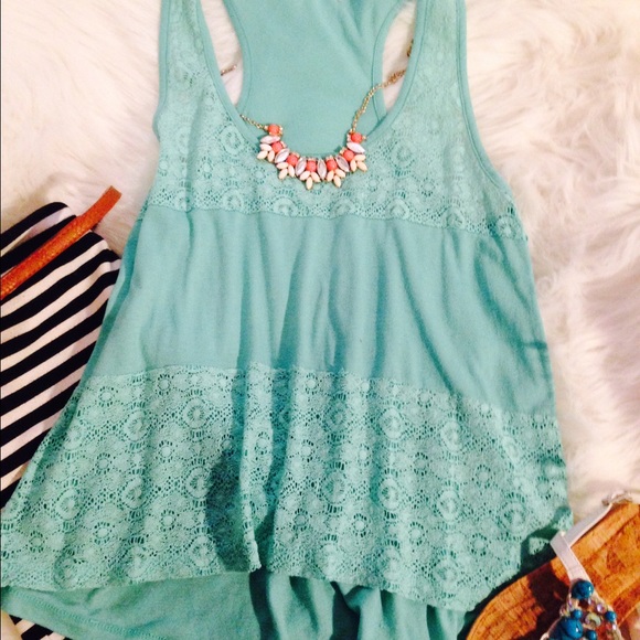 Mint Green Tank