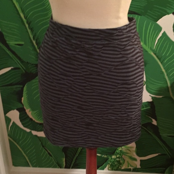 Free People Textured Cotton Mini Skirt