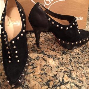 Christian Louboutin Rock stud ankle booties