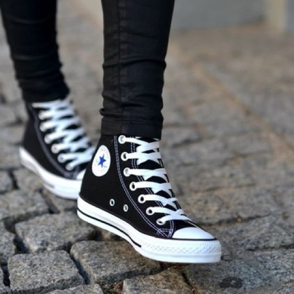 Black High Top Converse