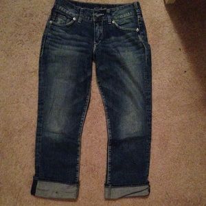 Silver capris -size 27