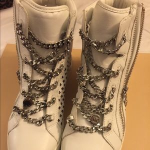 Michael Kors chain sneakers