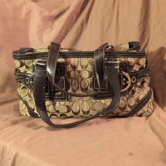 Brown Coach Handbag