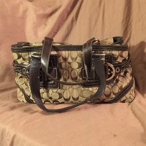 Brown Coach Handbag