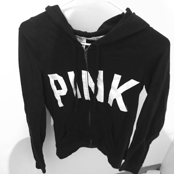 A PINK zip up hoodie-medium