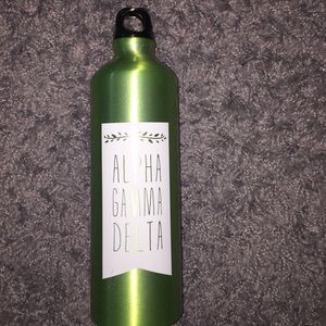 Alpha gamma delta water bottle