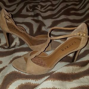 NWOT Ralph Lauren comfy heels