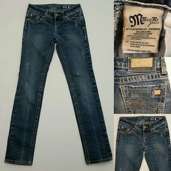 Miss Me Sunny Skinny light was jeans 25 x 29.5