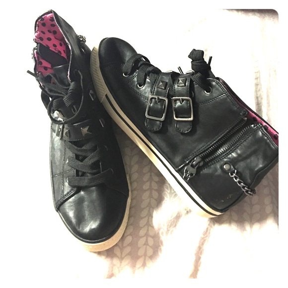 Black high tops