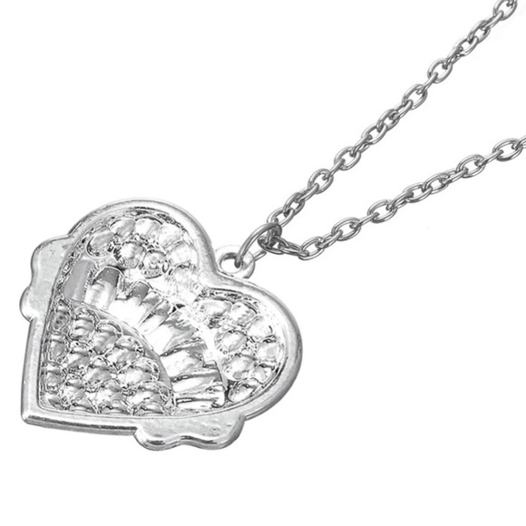 Dainty Mom rhinestone necklace SALE - Picture 2 of 3