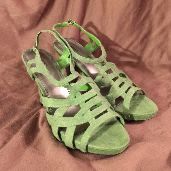 Lime green Cato heel
