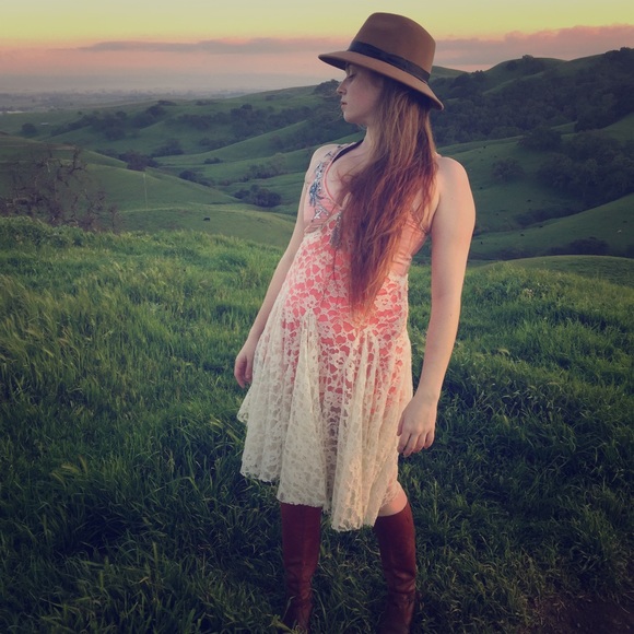 Free People | Dresses | Free People One Beaded Lace Fairy Dress | Poshmark