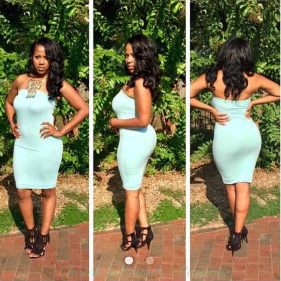 Mint Tube Dress