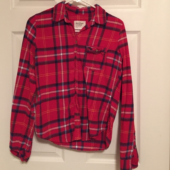 Long sleeve flannel button down