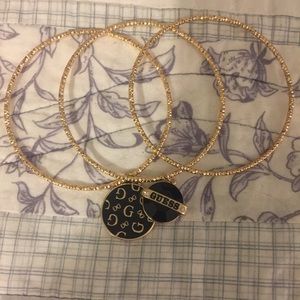 GUESS-gold bangle bracelets