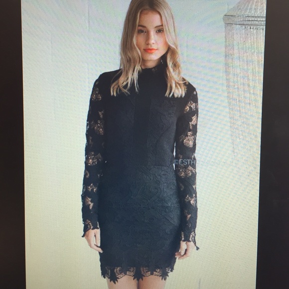 SALE black dress 💋💋 - Picture 3 of 4