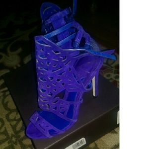 💯🅰️uthentic Brian Atwood Cage Pumps Size 7.5
