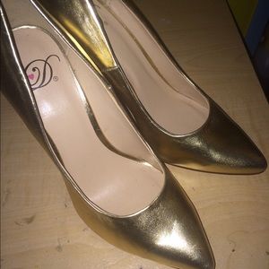 Gold Heels