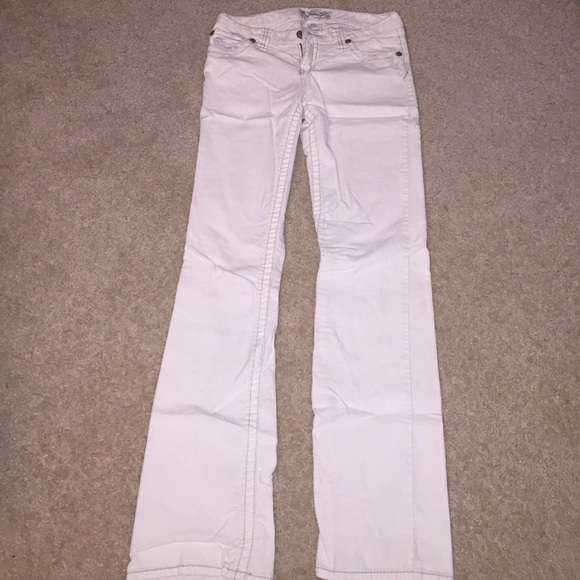White Corduroy Jeans
