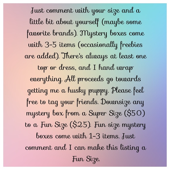 Pastel Goth Super Size Mystery Box - Picture 2 of 3