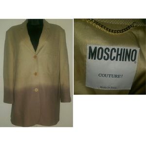 💯🅰️uthentic Moschino Couture Jacket