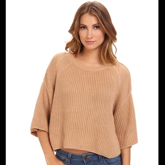 Free People Rayanne Shaker Sweater