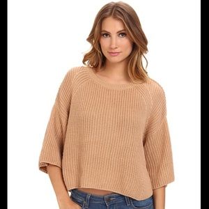 Free People Rayanne Shaker Sweater