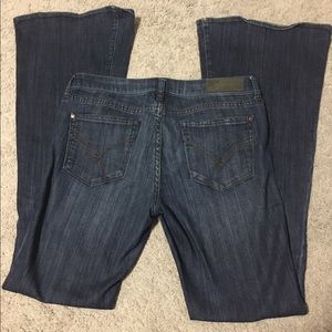 William Rast wide leg low rise jeans