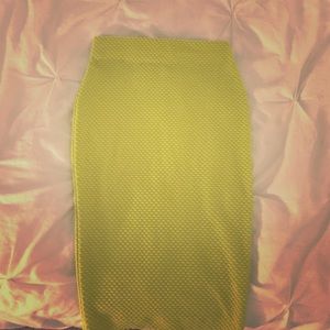 ASTR lime green pencil skirt