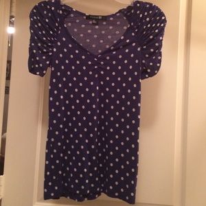 Polka dot top
