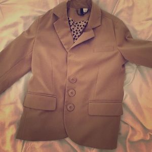 H&M tan blazer