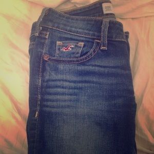 Hollister dark boot cut jeans