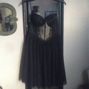 GUESS strapless dress