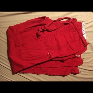 Set of 3 scrub pants and 1 top