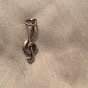 Music note charm