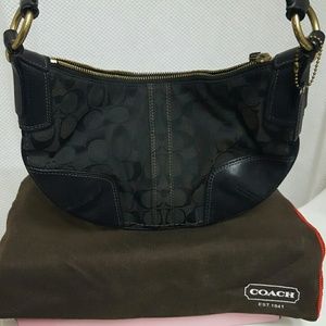 Coach Vintage Black Shoulder Bag