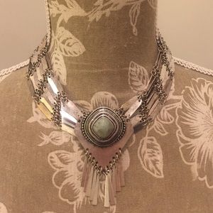 Free People Silver Necklace