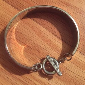 Silver Cuff by Guess