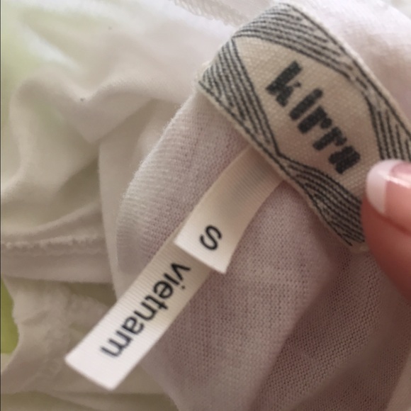 White and Blue Ombré Tank Top - Picture 3 of 3