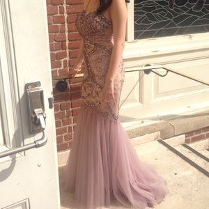 Terani couture mermaid prom dress