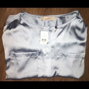 NWT Loft Satin Top
