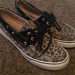 Leopard Top-Siders