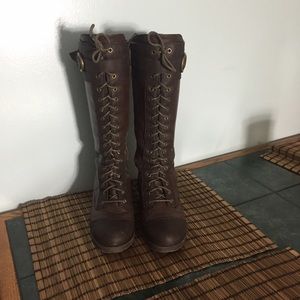 White Mountain Combat Boots