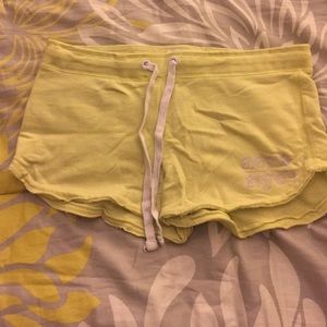 Yellow Aeropostale shorts