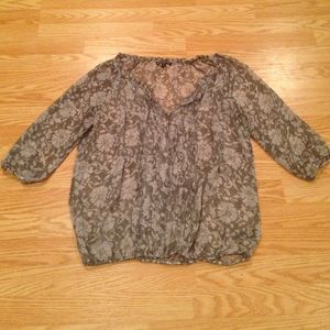 Flowered Blouse