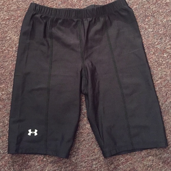 Under armour spandex!